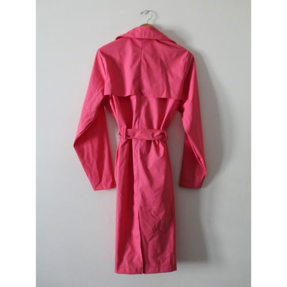 RAINS Waterproof Lightweight Belted Jacket Pink Size XS/ S - Picture 4 of 8